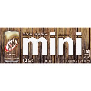 a&w - a W Root Beer Mini 10pk