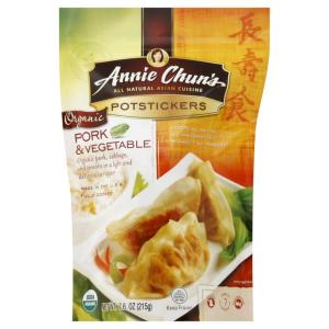 Annie chun's - Organic Pork and Vegetables Potstickers