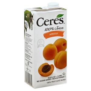 Ceres - Apricot Fruit Juice Blends