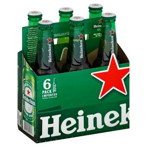 Heineken - Heineken Beer Gls 6pk
