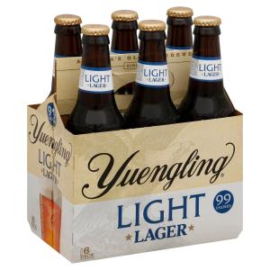 Yuengling - Beer Lager Lite 6pk 12oz Cans
