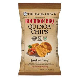 the Daily Crave - Bourbon Bbq Quinoa Chips