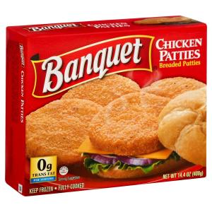 Banquet - Chicken Boneless Pattie Original