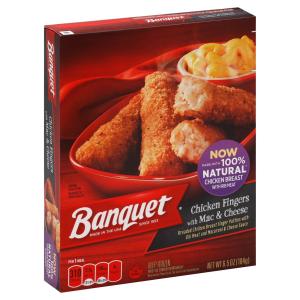 Banquet - Chicken Fingers Mac Cheese