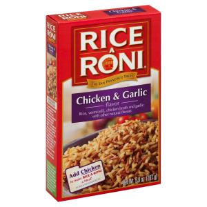 Rice-a-roni - Chicken Garlic Rice Mix