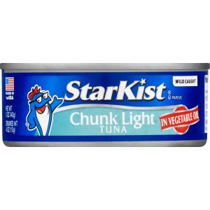 Starkist - Chunk Light Tuna in Oil