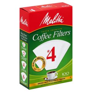 Melitta - Coffee Filters 4 White