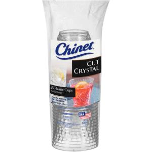 Chinet - Cut Crystal 9 oz Cups