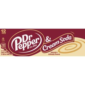 Dr Pepper - Diet Cream Soda 12 Pack