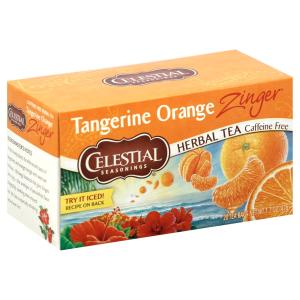 Celestial Seasonings - Herbal Tea Tangerine Orange Zinger