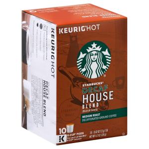 Starbucks - K Cup House Bld Med Decafe