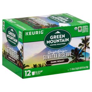 Green Mountain - K Cup Org Sumatran Rsrve