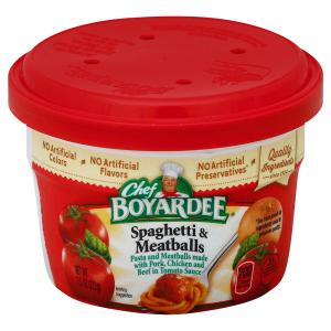 Chef Boyardee - Microwave Spaghetti Meatball