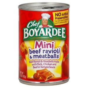 Chef Boyardee - Mini Bites Rav W Meat