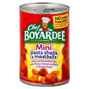 Chef Boyardee - Mini Shell Meatball