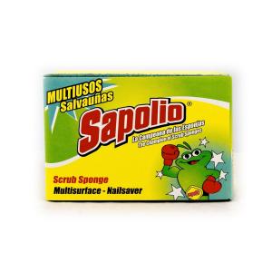 Sapolio - Multi Use Sponge Fibre Grn Ylw