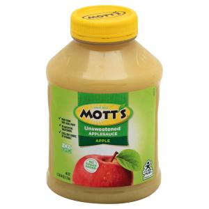 mott's - Natural Applesauce Jar