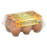 ORGANIC LARGE BROWN EGGS 6PK