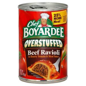 Chef Boyardee - Overstuffed Beef Ravioli