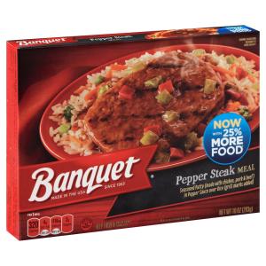 Banquet - Pepper Steak Meal