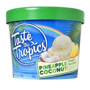 Taste the Tropics - Pineapple Coconut Ice Cream