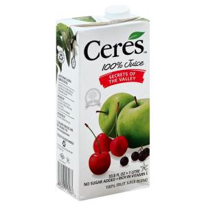 Ceres - Secrets of Valley Juice Blends