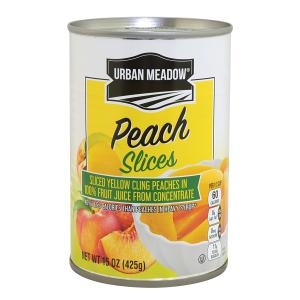 Urban Meadow - Sliced Peaches in Juice