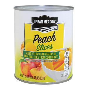 Urban Meadow - Sliced Peaches in Juice