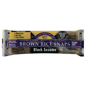 Edward & Sons - Black Sesame Brown Rice Snaps