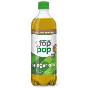 Top Pop - Soda Ginger Ale 24 oz