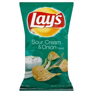 lay's - Sour Cream Onion Chips
