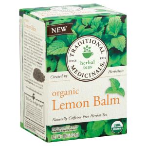 Traditional Medicinals - Tea Lemon Balm Org