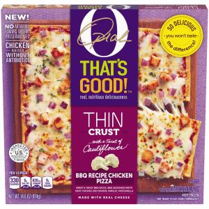 O That's Good! - Thin Crust Bbq Chicken Pizza