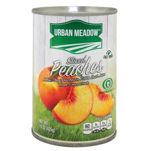 Urban Meadow Green - Transitional Sliced Peaches